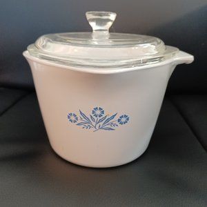 Cornflower Blue 4 Cup Corning Ware